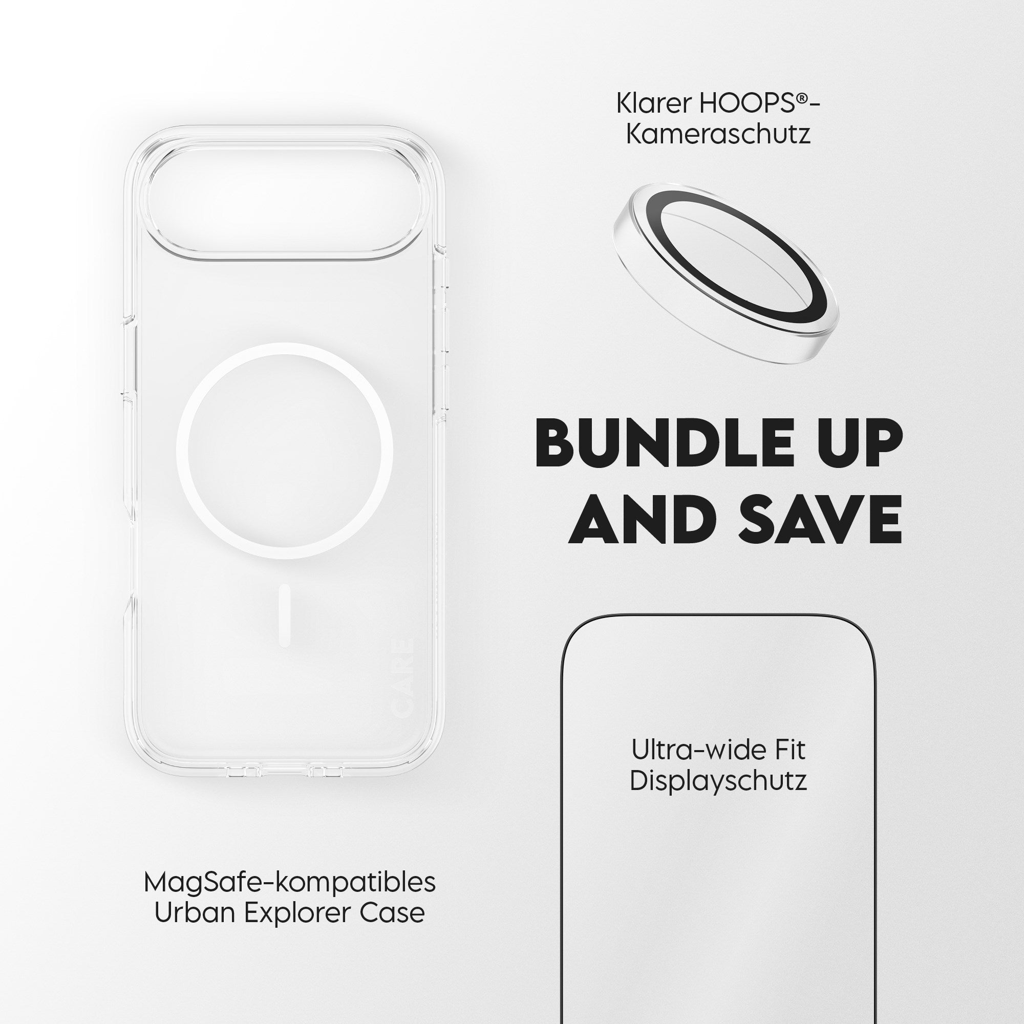 PanzerGlass® | CARE™ by PanzerGlass® 3-in-1 Set iPhone Air